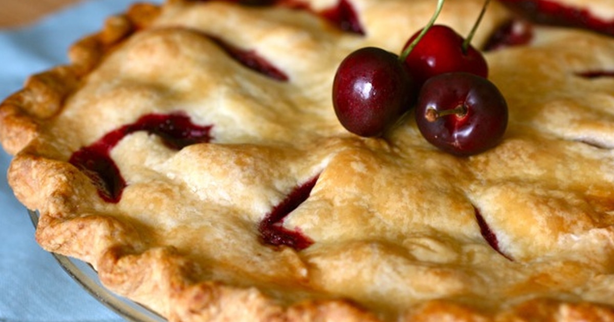 Chunky Cherry Filled Crescent Dessert That Puts A Smile On Your Face