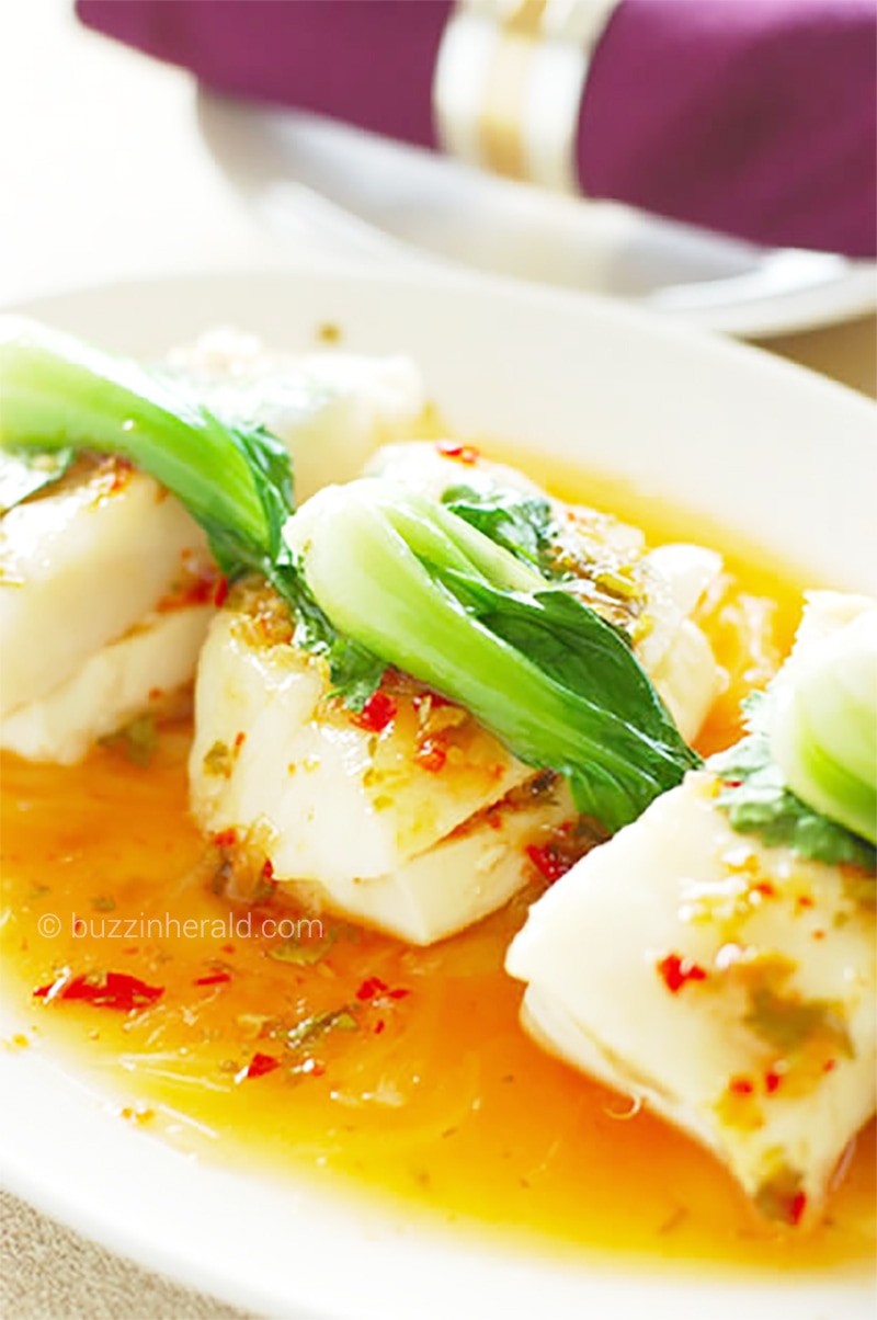 Chili Soy Sauce Steamed Fish