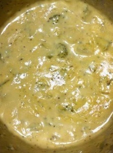 Crockpot Potato Broccoli Cheddar Soup
