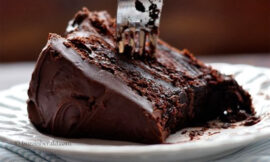 Moist Dark Chocolate Cake Recipe