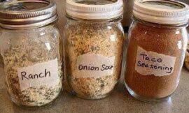 Ranch –Onion Soup Mix — Taco Seasoning