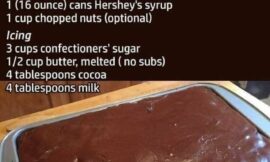 Hershey’s Syrup Brownies