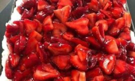 Strawberry Cream Cheese Icebox Cake Recipe