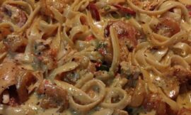 Cajun Shrimp Pasta with Sausage