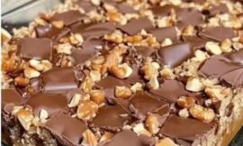 Caramel Chocolate Crunch Bars