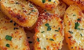 BAKED GARLIC PARMESAN FRIES